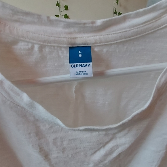 Old Navy White Coton Summer Dress L size - Picture 2 of 2